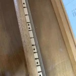 Fret side markers of Montecristo Cigar Box Guitar