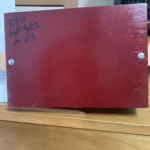 Back view of the bottom of the Fat Bottom Betty #43, it's dated and initialed by Bob.