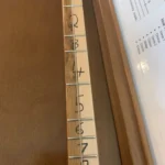 Oak/Maple Neck of 21" 4 Canjo with Adjustable Nut