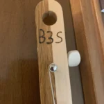 Close-Up of 4 Canjo's Smooth Ukulele Tuning Pegs