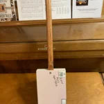 Back, vertical view of Grand Reserve Diddley Bow cigar box guitar by Bob's 3-Stringers