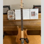 Front, vertical view of 1 Solid Body Guitar
