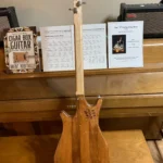 back, vertical view of 1 Solid Body Guitar