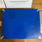 Back of #30 Kit Build dated and initialed by Bob