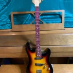 Front, vertical view of #3 Solid Body by Bob's 3-Stringers